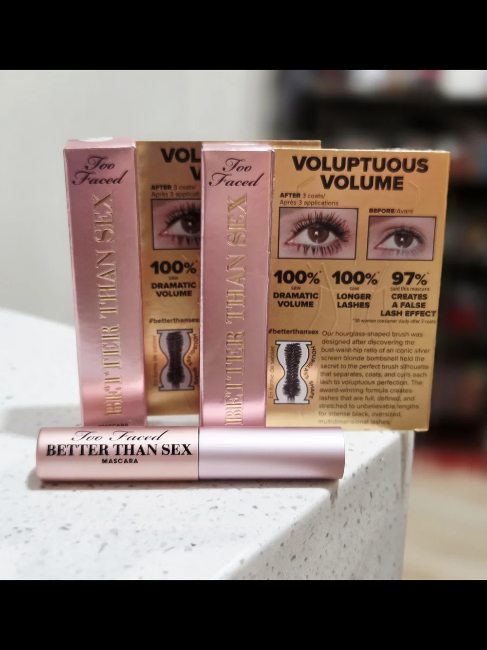 Too Faced Better Than Sex Mascara — X2 (Black Formula)